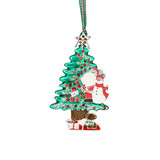 Santa and Snowman Christmas Tree Decoration