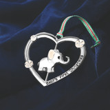Baby’s 1st Christmas Heart Tree Decoration