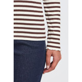 Ihcella Long Sleeve Top – Brown  