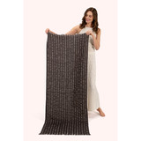 Dakota Cosy Scarf – Chocolate