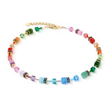 Sweet Glimmers Necklace – Multicolour Rainbow  