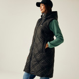 Women’s Rurietta Longline Bodywarmer — Black