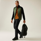 Men’s Clumber Hybrid Jacket — Olive Night/Black