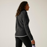 Women’s Newhill Fleece — Black/Oyster Mushroom