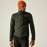 Men’s Baslinn Fleece — Olive Night Marl/Black