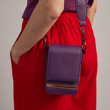 Forget Me Knot Phone Bag - Purple