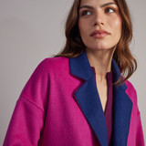 Chameleon Reversible Coat - Navy