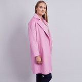 Cleo Belted Coat - Pink