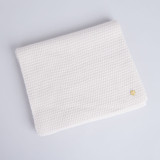 Danielle Brick Textured Knitted Scarf - Cream