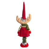 Telescopic Legs Deer Girl Red/Green