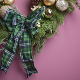 Autumn Flowers & Leaves Wreath 