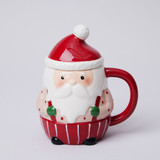 Dolomite Santa Mug with  Cover Multi
