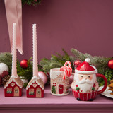 Dolomite Santa Mug with  Cover Multi