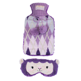 Fast Asleep Hot Water Bottle & Eye Mask Set - Lavender