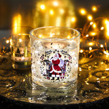 Santa LED Light Up Candle