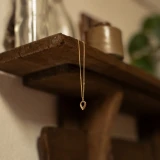 Silver & Gold Buíochas Go Deo "Gratitude Forever" Mini Pendant