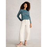 Clara Long Sleeve Tee – Blue Multi
