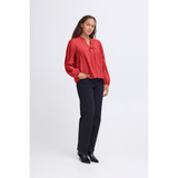 Ihkarlani Long Sleeve Blouse – Red