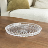 Muckross Round Beaded Tray 