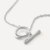 Pause Necklace - Sterling Silver