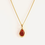 Stepping Stone Pendant Necklace - Gold Vermeil