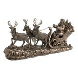 Santa on Sleigh Sculpture – Small