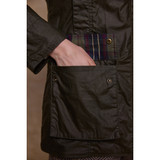 Claire Wax Jacket Hunting Green 