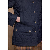 Molly Quilted Jacket Navy 