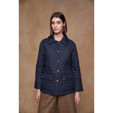 Molly Quilted Jacket Navy 