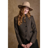 Sasha Tweed Jacket Checked