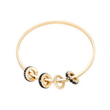 Halo Eclipse Gold and Black Bangle