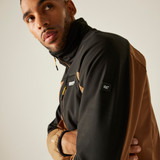 Moutdale Men’s Jacket – Nut Brown & Black