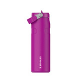 IceFlow Flip Straw Bottle 2.0 0.71L – Violet Blossom