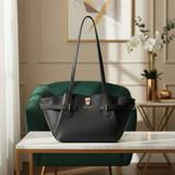 Yesba Girlfriend Shoulder Satchel - Black