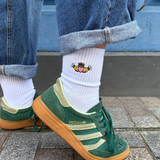 Ladies Claddagh Socks - White