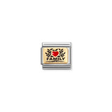 Family Red Heart - Composable Charm