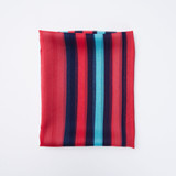 Dandy Print Long Scarf – Red