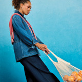 Luna Denim Jacket - Mid Denim