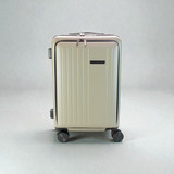 Avantti Small Trolley Case with Front Pocket - Latte