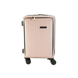 Avantti Small Trolley Case with Front Pocket - Pale Pink