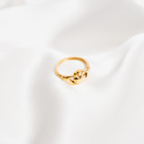 Gold Ireland Map & Claddagh Gift Set