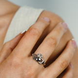 Silver Classic Claddagh Ring