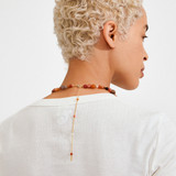 Iris Necklace – Gold Plated & Multicolour