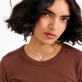 Air Coin Necklace – Silver Plated
