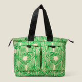 Moonflower Spring Green Axis Tote
