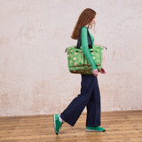 Moonflower Spring Green Axis Tote