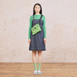 Moonflower Spring Green Quadrant Crossbody