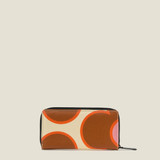 Flower Spot Persimmon Forget Me Not Wallet