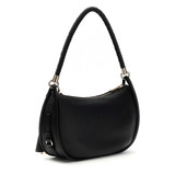 Danya Logo Shoulder Bag - Black