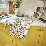 Butterfly Grove Cotton Apron